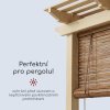 Drevená roleta na pergolu - prírodná