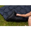 Zahradní matrace, tmavě šedá - 180 x 115 cm