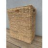 Hranatý koš na prádlo z hyacintu. 46x30, v. 55 cm, 2. jakost