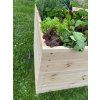 Dřevěný vyvýšený záhon
