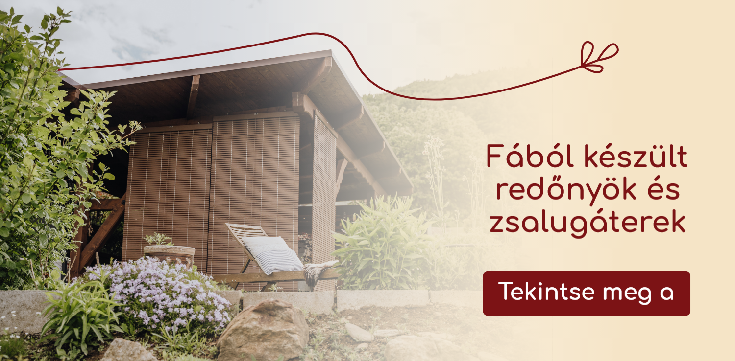 Fából készült redőnyök és zsalugáterek