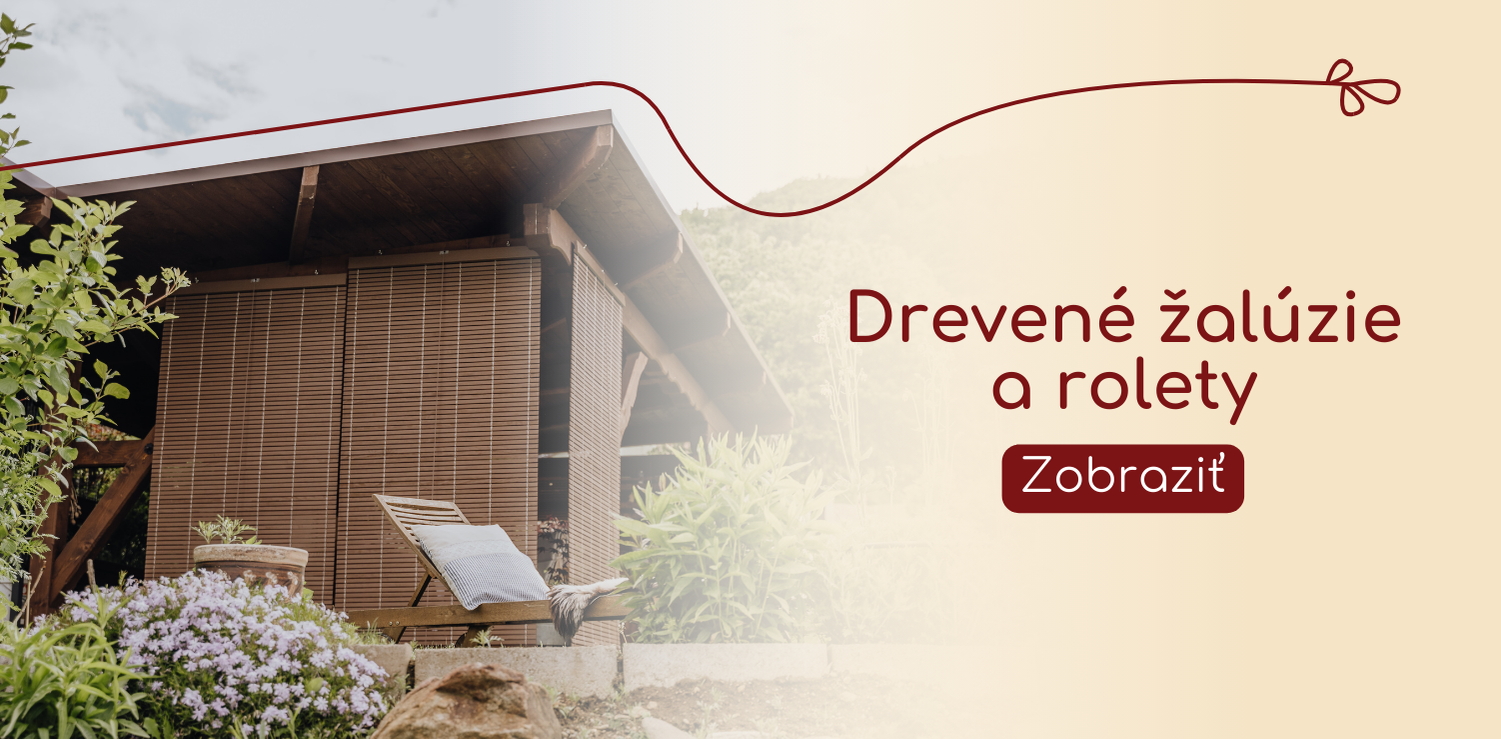 Drevené rolety