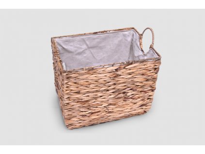 20449 ulozny box z bananoveho prouti hranaty 42 x 32 cm