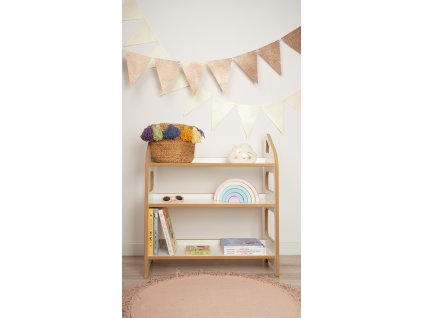 Raft Montessori pentru copii, alb - 72 x 78 cm