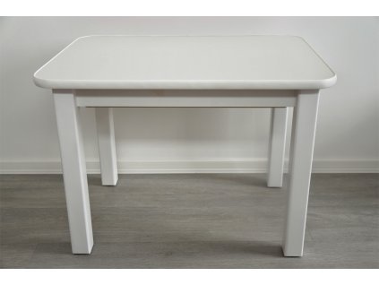 20566 3 detsky bily stolek oteviraci se dvema prihradkami