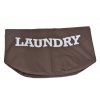16737 3 hnedy textilni kos na pradlo laundry