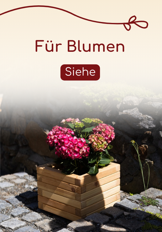 Für Blumen