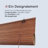 Verdunkelungsrollo aus Bambus - Naturfarbe