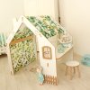 20835 1 detsky domecek se stoleckem a zidlickou zelene listy