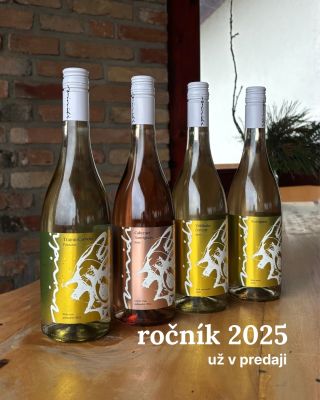 A je to tu 🥳 Mladé vína 2025 sú už v predaji❗ Tramín červený, polosuché s nádychom tropického ovocia 🍍 Savignon, suché s...
