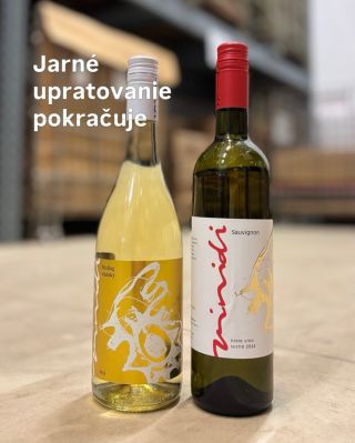 Pomôžte nám upratať v sklade ✨ a my vám za to dáme 👉 20% zľavu na vína ročníka 2024 a staršie 👌 To už sa oplatí - nám aj...