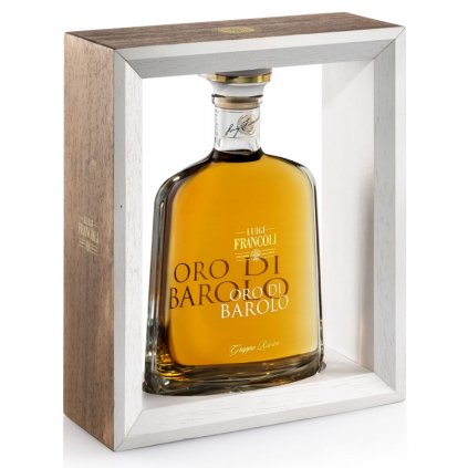 770 thickbox default Art. 040 GRAPPA Luigi Francoli ORO DI BAROLO RISERVA Cornice Legno 700ml