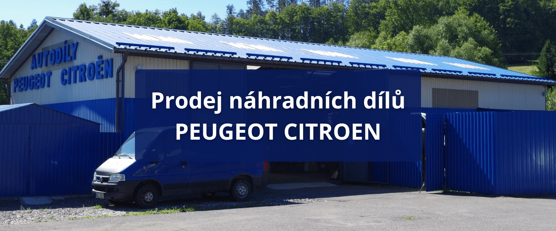 Prodej náhradních dílů PEUGEOT CITROEN