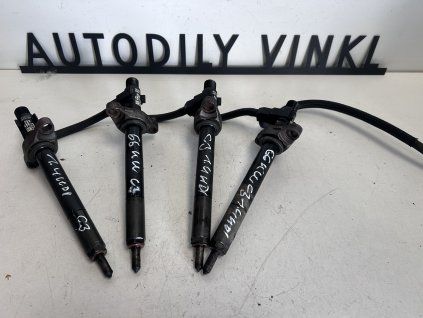 Vstřiky DELPHI Citroen C3 1.4 HDI 9653859780