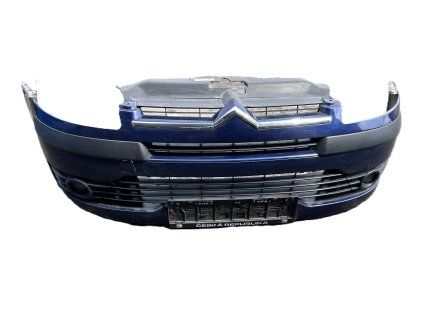 Přední nárazník Citroen C4 tmavě modrý