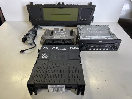 Řídící jednotka motoru Citroen C4 Grand Picasso 1.6 HDI 9665674480