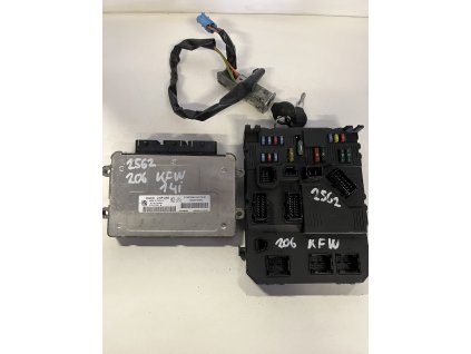 Řídící jednotka motoru Peugeot 206 1.4i KFW VALEO