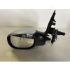 Zpětné zrcátko Peugeot 206 levé mechanické stříbrné 017003