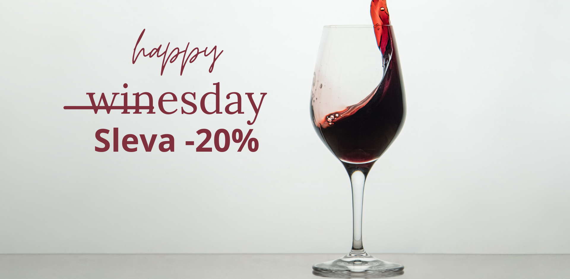 SLEVA VÍNA 20%