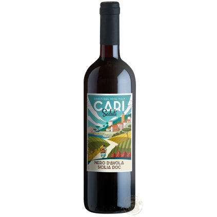 Nero d Avola + pečeť čistá