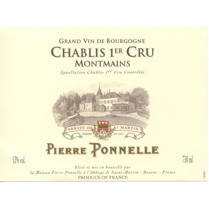 Chablis 1er Cru Montmains