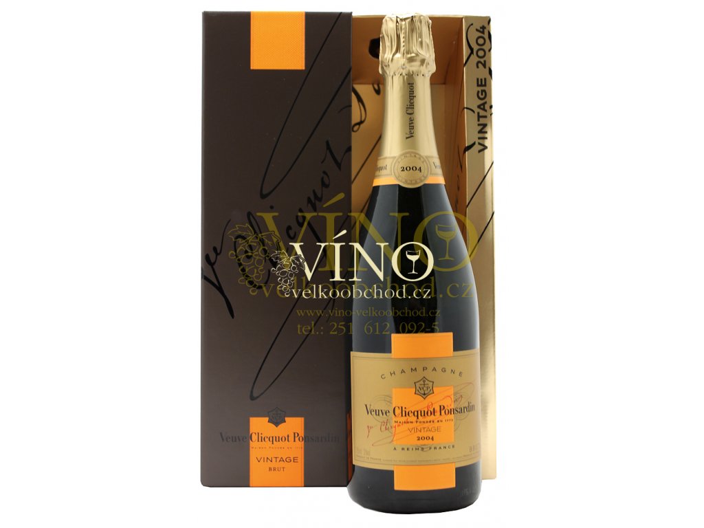 Champagne Veuve Clicquot Ponsardin Brut Vintage 2015 šampaňské 0,75 l Giftbox