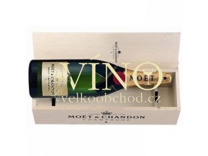 Akce ihned Champagne Moët & Chandon Brut Impérial 3 l Jeroboam in wooden box