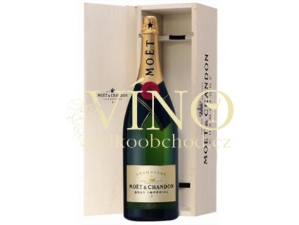 Champagne Moët & Chandon Brut Impérial 3 l Jeroboam in wooden box
