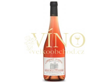 Chateau de la Mulonniére Cabernet d´Anjou AOC francouzské růžové polosuché víno z Val de Loire