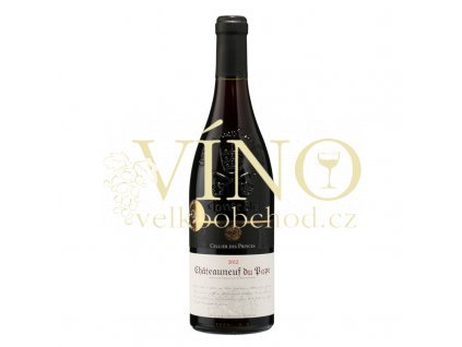 Víno Cellier des Princes Châteauneuf du Pape AOC 0,75 l suché francouzské červené víno z Cotes du Rhone