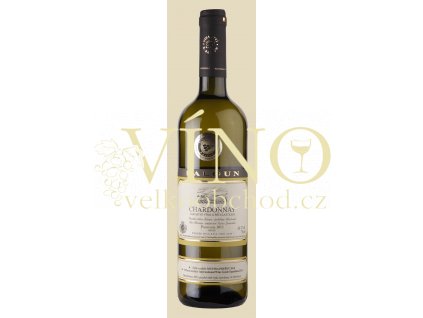 Baloun Chardonnay 2016 pozdní sběr 0,75 l suché moravské bílé víno 16013