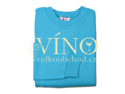 SET IN mikina, vel. S, světle modrá