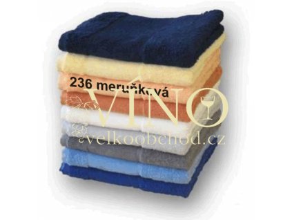 PURE pro hotel maxi osuška 500g/m2 - meruňková