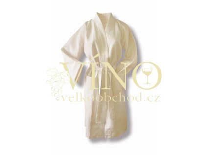 VAFLE župan 280 g/m2 - bílá vel. XXL