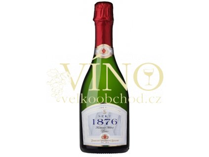 Zámecké vinařství Bzenec Sekt 1876 brut 0,75 l šumivé bílé víno
