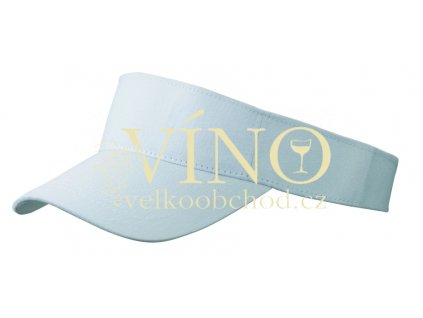 FASHION SUNVISOR MB096 kšilt, bílá