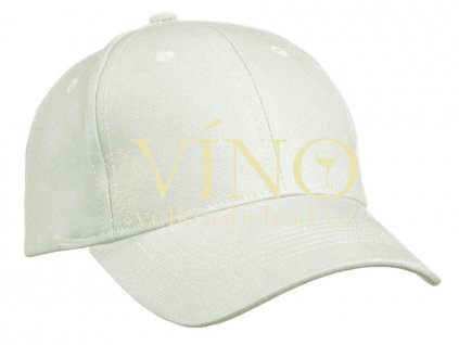 6 PANEL CAP HEAVY COTTON UNBRUSHED MB091 čepice s kšiltem, béžová