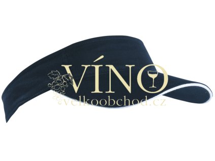 SANDWICH SUNVISOR MB6123 kšilt, černá/bílá
