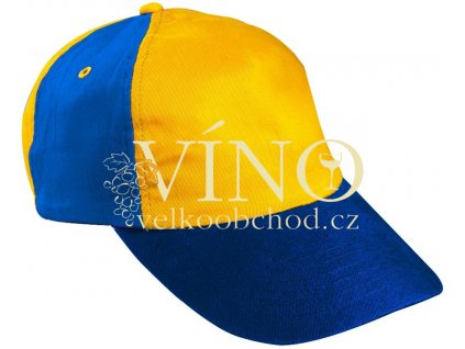 5 PANEL KIDS´ CAP MB7010 dětská kšiltovka, zlatá žlutá/královská modrá/červená/námořní modrá