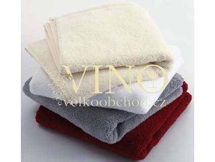 QUALITY HAND TOWEL MB427 ručník 50 x 100 cm, burgundy hnědá