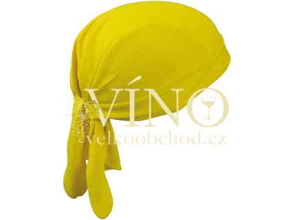 FUNCTIONAL BANDANA HAT MB6530 šátek, žlutá