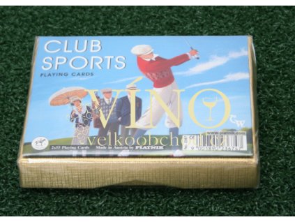 Bridž Sada Club Sports - hrací karty se sportovními motivy