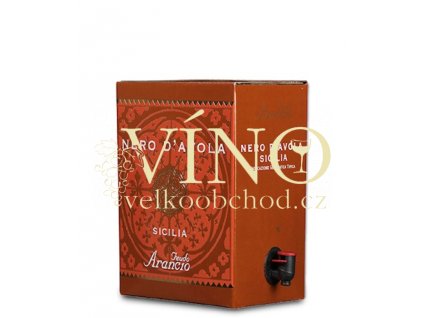 Akce ihned Feudo Arancio Nero d´Avola BIB 5 l italské červené víno z oblasti Sicilia bag in box