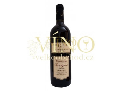 Víno Moravíno Cabernet Sauvignon 2017 pozdní sběr 0,75 l suché moravské červené