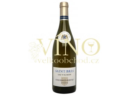 Simonnet Febvre Saint Bris Sauvignon Millesime AOC 0,75 L suché francouzské bílé víno z Bourgogne Chablis