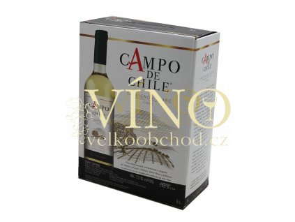 Campo de Chile Sauvignon Blanc 3 l suché chilské bílé víno bag in box 3 l