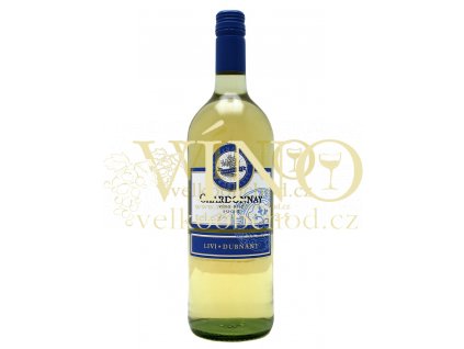 Livi Dubňany Chardonnay odrůdové 1,00 L suché maďarské bílé víno