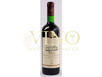 Rodinné vinařství Jedlička Bořetice Cuvée Tůfary 2007 (CSG+VAV+Merlot) pozdní sběr 0,75 L suché moravské červené víno BARRIQUE
