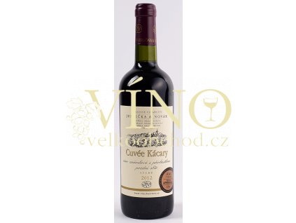 Rodinné vinařství Jedlička Bořetice Cuvée Kácary 2012 (RM+VAV+André) pozdní sběr 0,75 L suché moravské červené víno