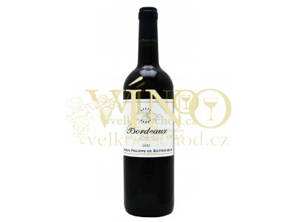 Baron Phillippe de Rothschild Bordeaux Rouge BPHR 2012 0,75 L francouzské červené víno z oblasti Bordeaux